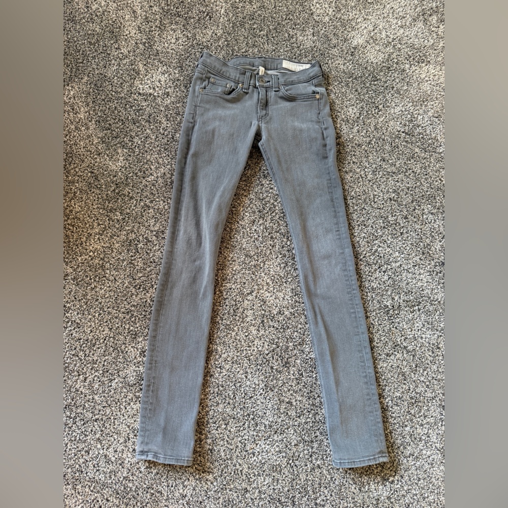 Rag & Bone Gray Skinny Jeans - Classic Slim Fit